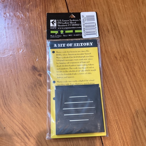 New! MORSE CODE Signal Set - Picture 2 of 3